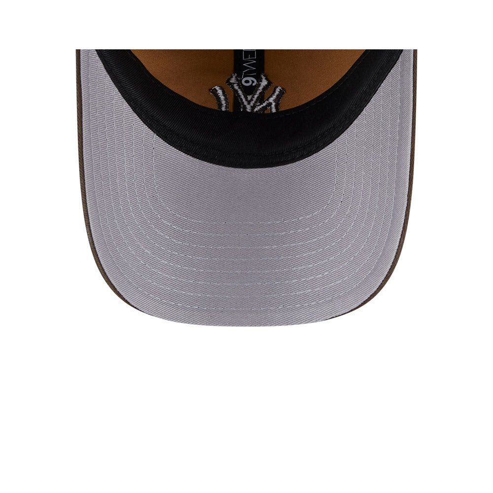 New Era Youth 9Forty MLB 2 Shade Wash New York Yankees Wheat