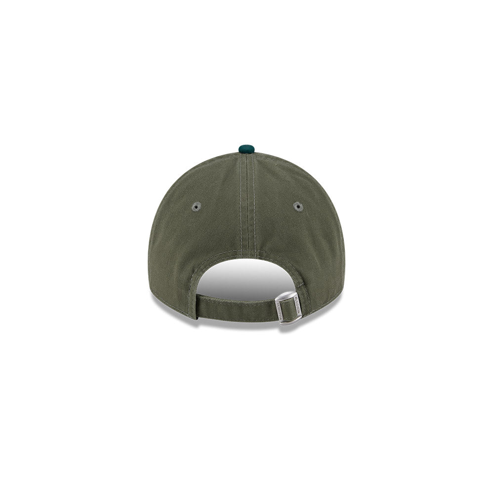 New Era Youth 9Forty MLB 2 Shade Wash New York Yankees Olive