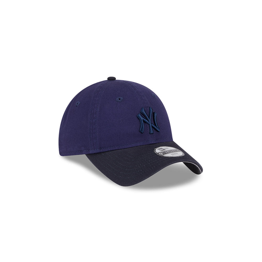 New Era Kids 9Forty MLB 2 Shade Wash New York Yankees Light Navy