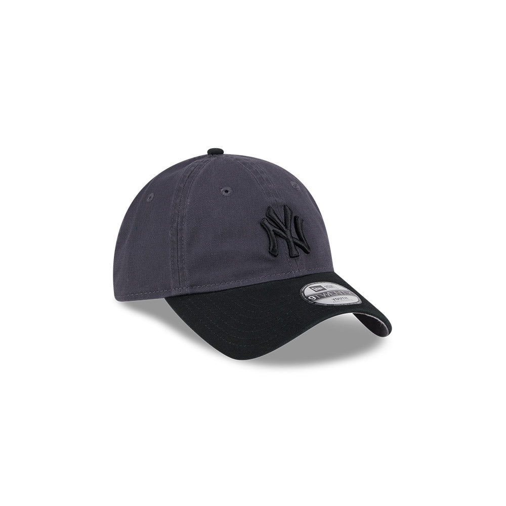 New Era Youth 9Forty MLB 2 Shade Wash New York Yankees Graphite