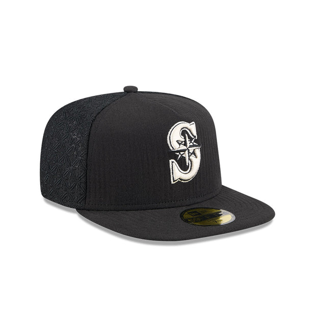 New Era 59Fifty A-Frame MLB 59Fifty Day 2025 Seattle Mariners Black