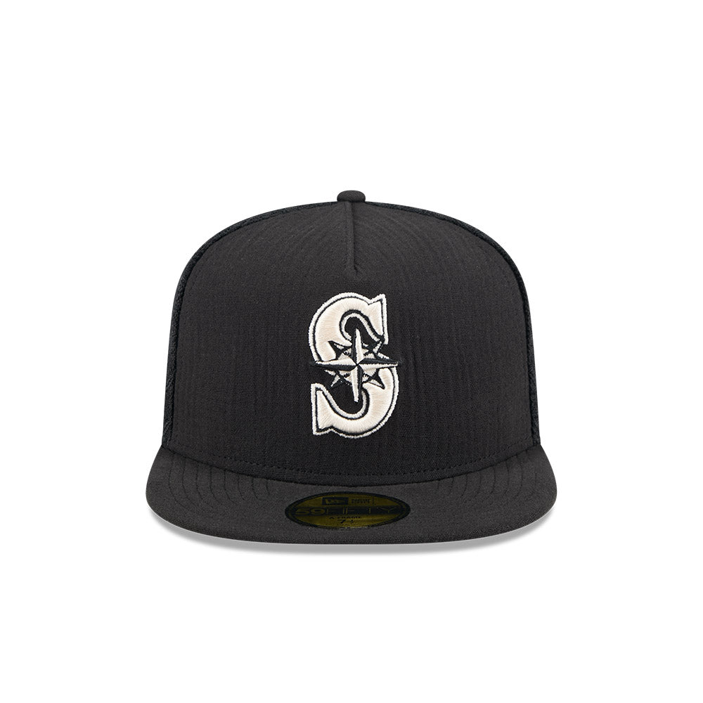 New Era 59Fifty A-Frame MLB 59Fifty Day 2025 Seattle Mariners Black