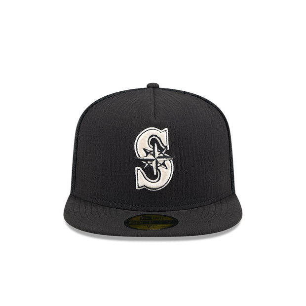 New Era 59Fifty A-Frame MLB 59Fifty Day 2025 Seattle Mariners Black