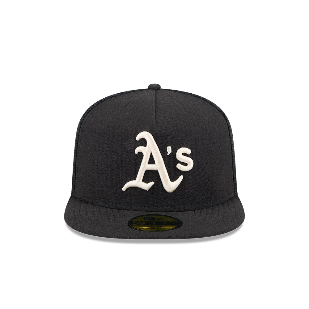 New Era 59Fifty A-Frame MLB 59Fifty Day 2025 Oakland Athletics Black