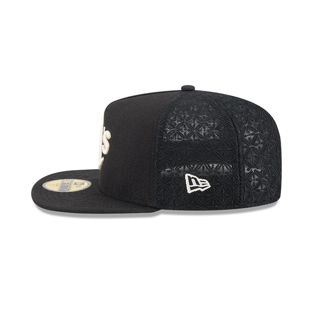 New Era 59Fifty A-Frame MLB 59Fifty Day 2025 Oakland Athletics Black