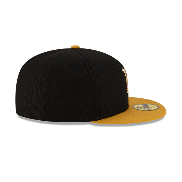 New Era 59Fifty MLB 59Fifty Day 2025 Black Gold Los Angeles Dodgers