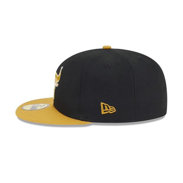 New Era 59Fifty NBA 59Fifty Day 2025 Black Gold Chicago Bulls