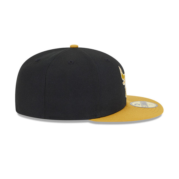 New Era 59Fifty NBA 59Fifty Day 2025 Black Gold Chicago Bulls