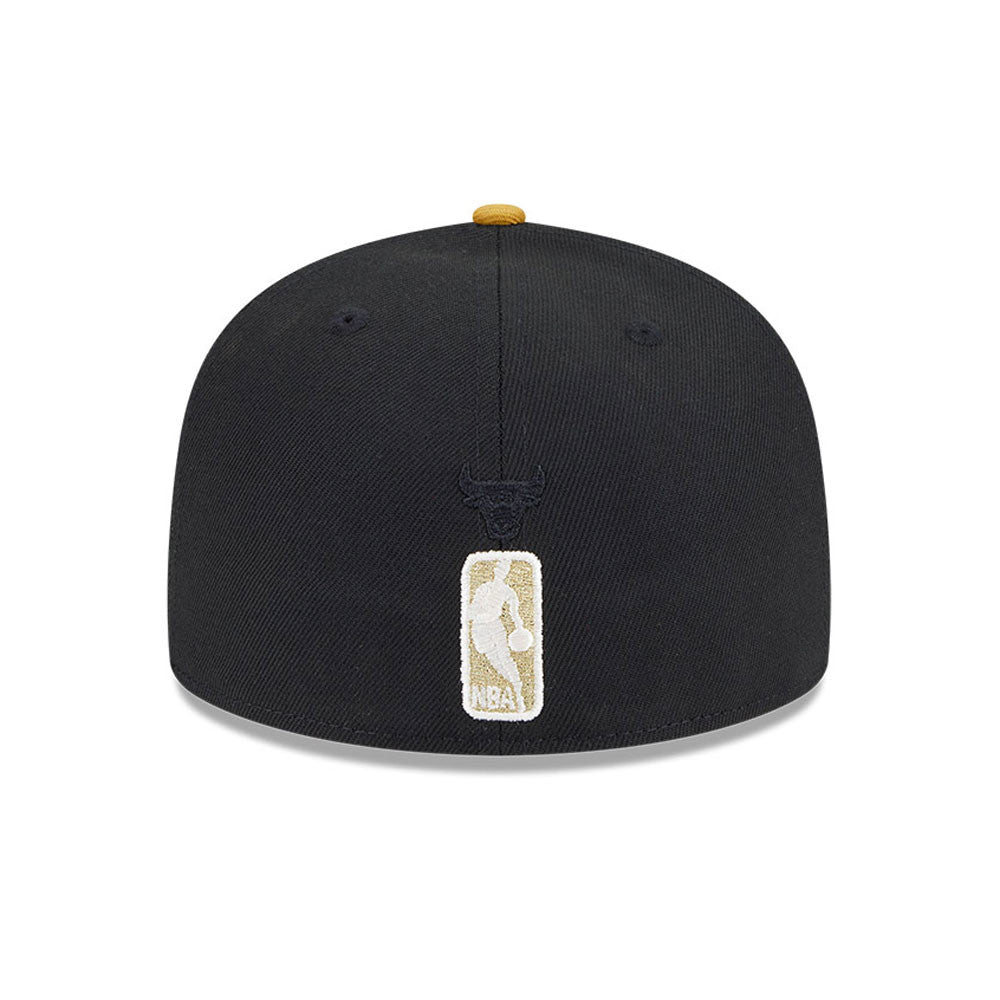 New Era 59Fifty NBA 59Fifty Day 2025 Black Gold Chicago Bulls