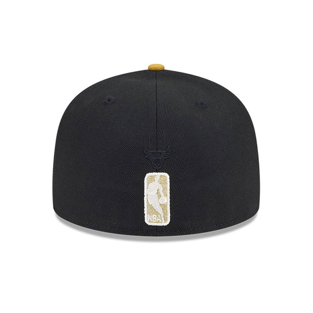 New Era 59Fifty NBA 59Fifty Day 2025 Black Gold Chicago Bulls