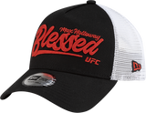 New Era 9Forty E Frame Trucker UFCMMA Holloway Black Scarlet