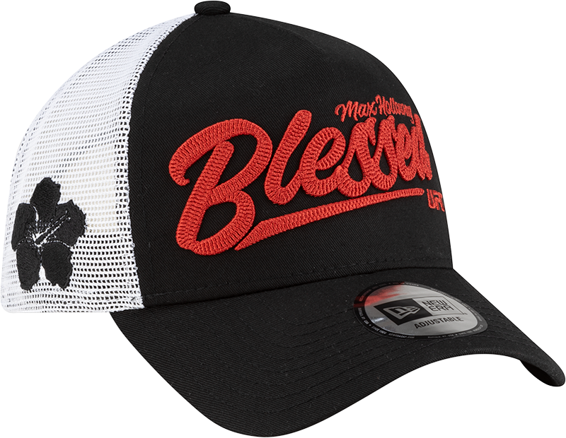 New Era 9Forty E Frame Trucker UFCMMA Holloway Black Scarlet