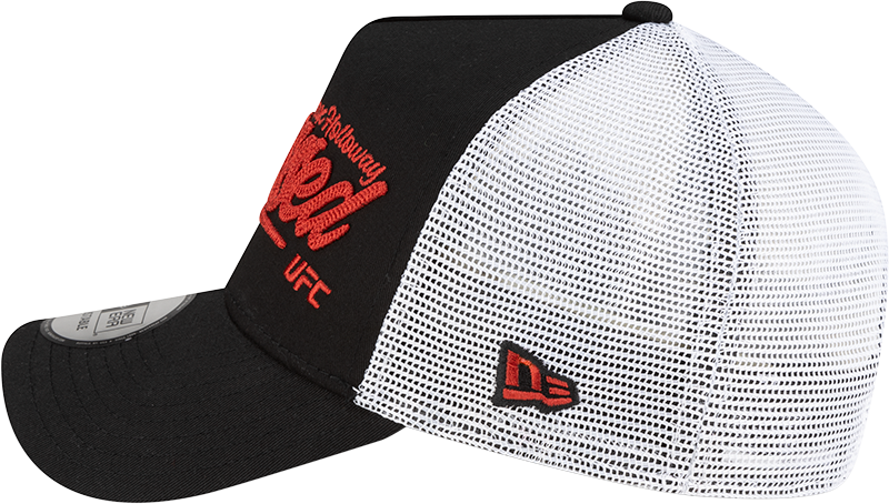 New Era 9Forty E Frame Trucker UFCMMA Holloway Black Scarlet