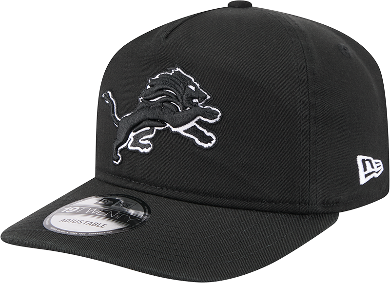 New Era 19Twenty NFL Detroit Lions Black White