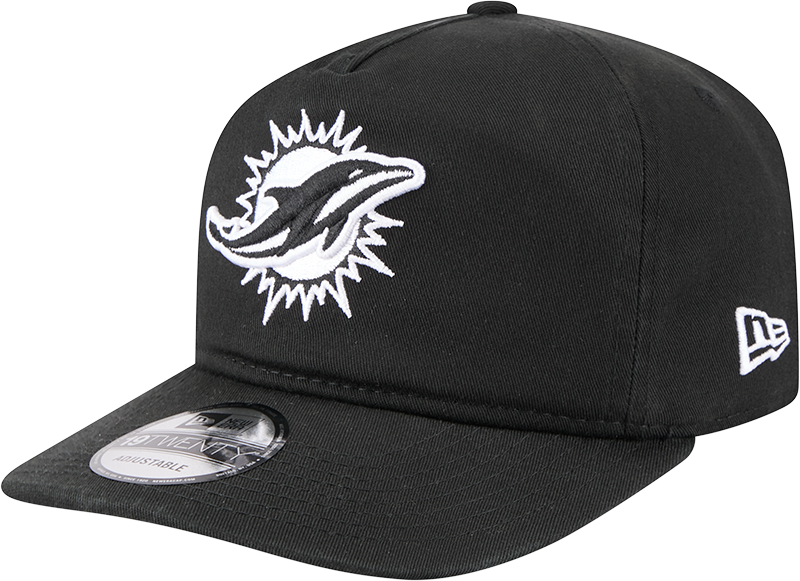 New Era 19Twenty NFL Miami Dolphins Black White