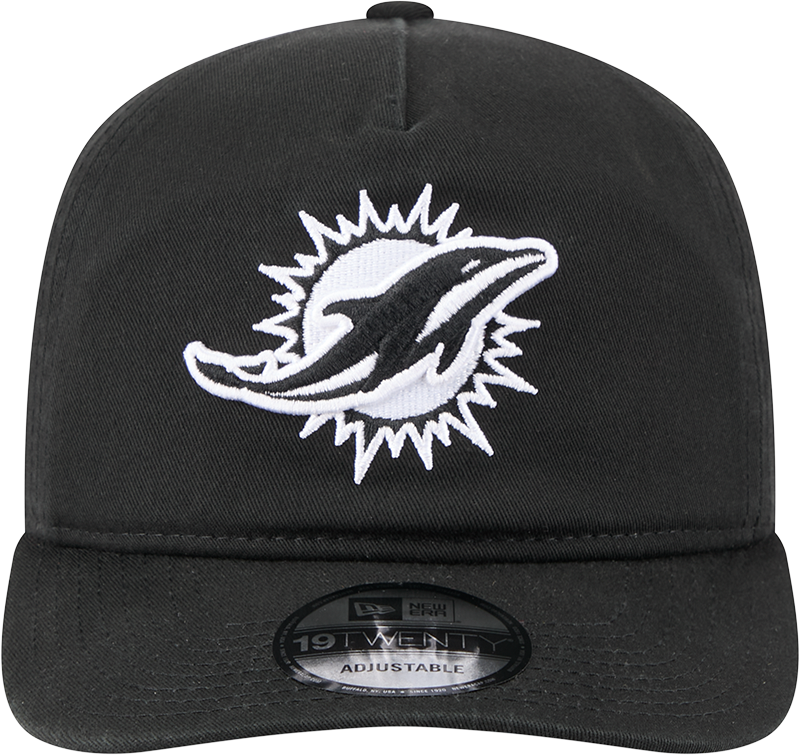 New Era 19Twenty NFL Miami Dolphins Black White
