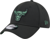 New Era 39Thirty NBA Black Cilantro Chicago Bulls