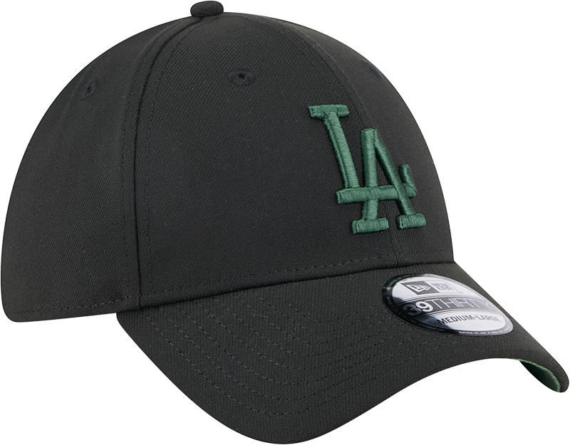 New Era 39Thirty MLB Black Cilantro Los Angeles Dodgers