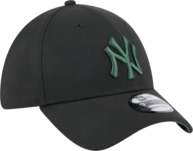 New Era 39Thirty MLB Black Cilantro New York Yankees