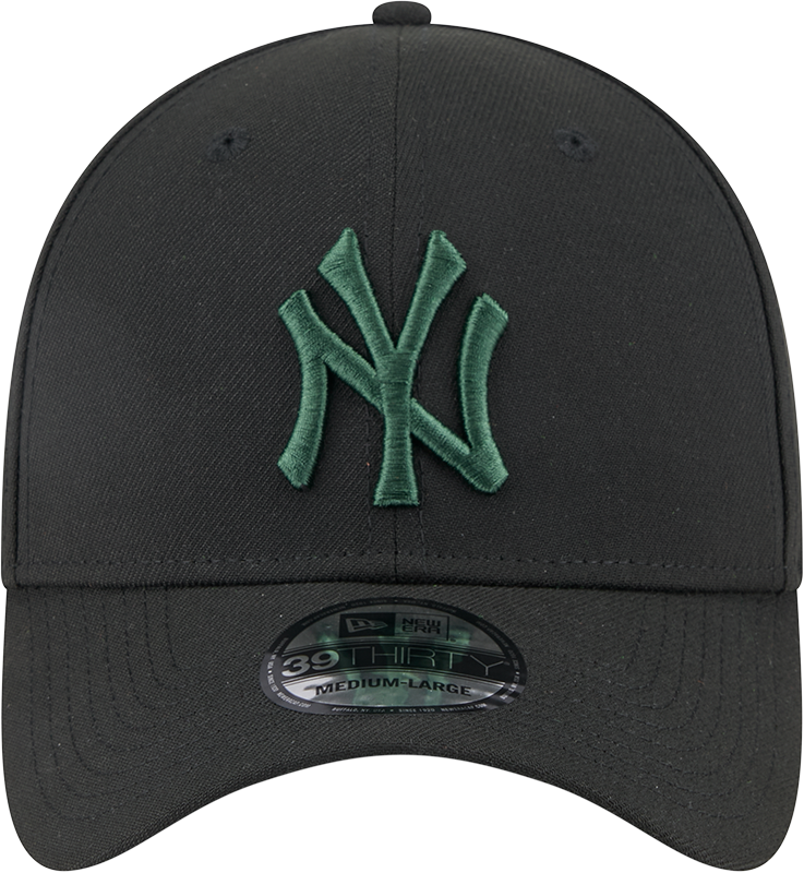 New Era 39Thirty MLB Black Cilantro New York Yankees