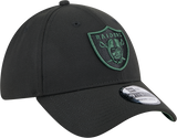 New Era 39Thirty NFL Black Cilantro Las Vegas Raiders