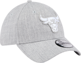 New Era 39Thirty NBA Heather Grey Tonal Chicago Bulls