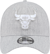New Era 39Thirty NBA Heather Grey Tonal Chicago Bulls