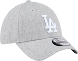 New Era 39Thirty MLB Heather Grey Tonal Los Angeles Dodgers