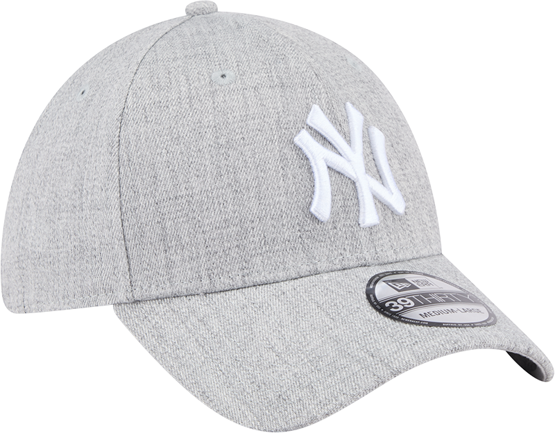 New Era 39Thirty MLB Heather Grey Tonal New York Yankees
