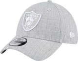 New Era 39Thirty NFL Heather Grey Tonal Las Vegas Raiders