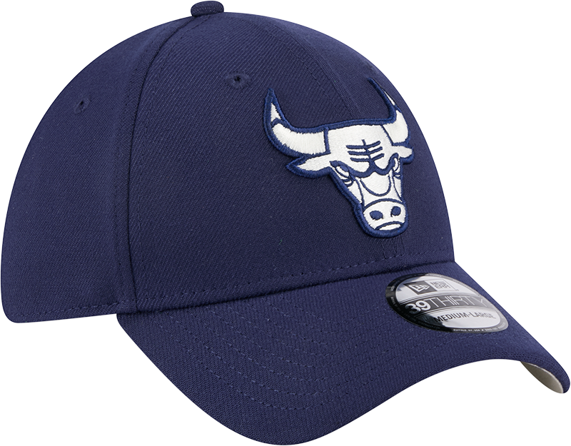 New Era 39Thirty NBA Light Navy Ivory Chicago Bulls