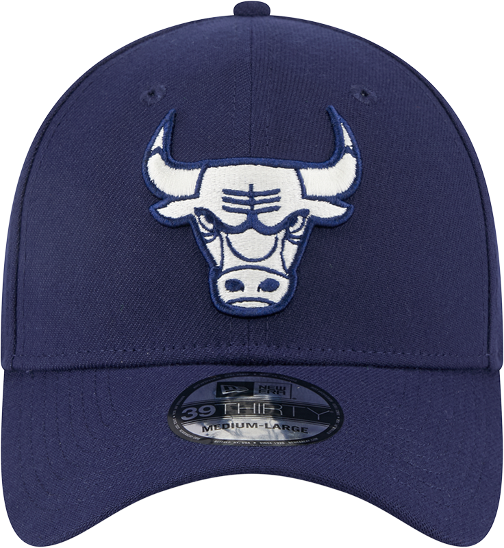 New Era 39Thirty NBA Light Navy Ivory Chicago Bulls
