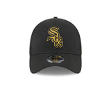 New Era 39Thirty MLB Black Gold Chicago White Sox