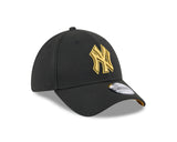 New Era 39Thirty MLB Black Gold New York Yankees