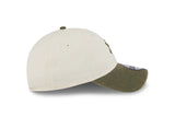 New Era 9Twenty MLB 2 Tone Snow Wash New York Yankees New Olive