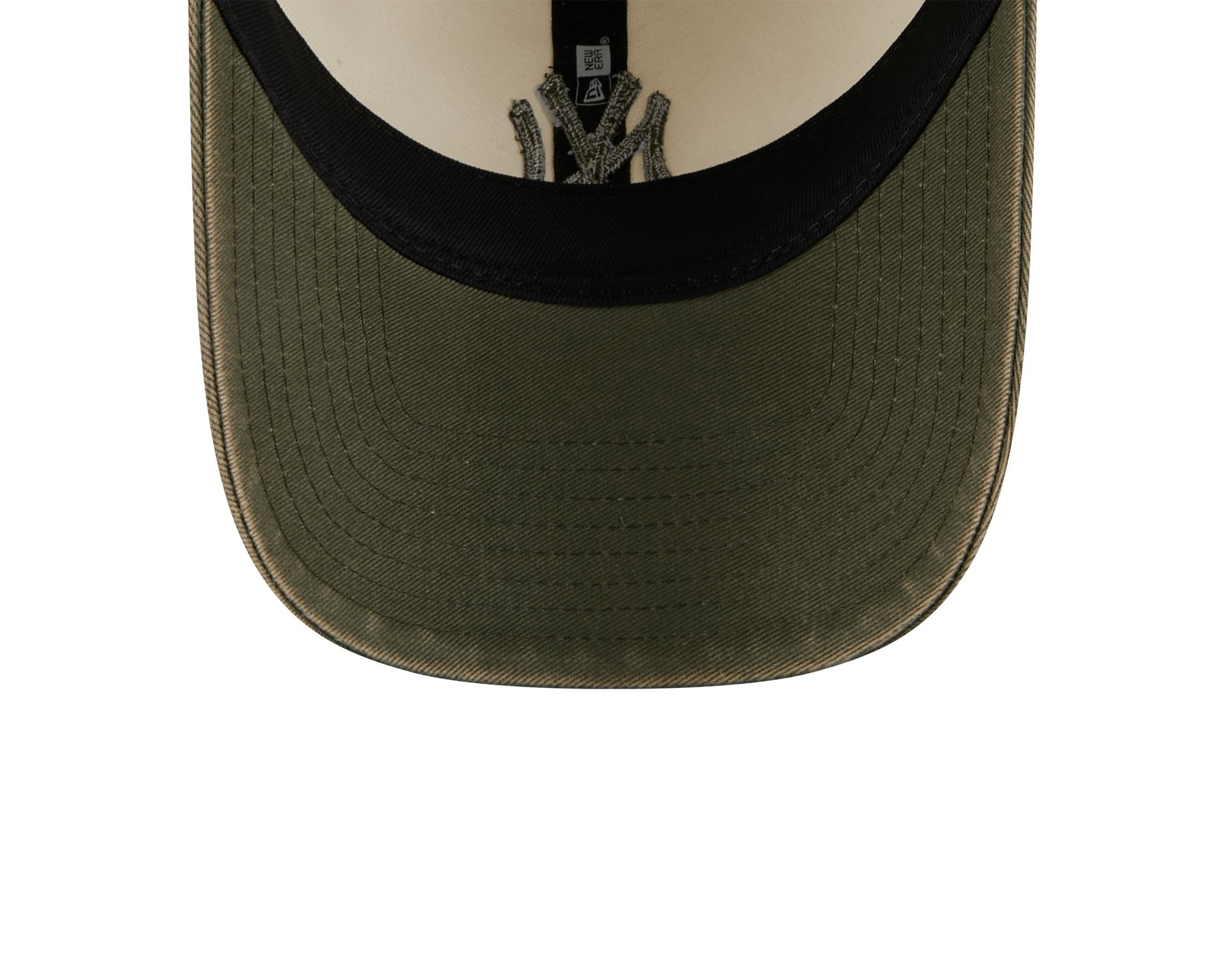 New Era 9Twenty MLB 2 Tone Snow Wash New York Yankees New Olive