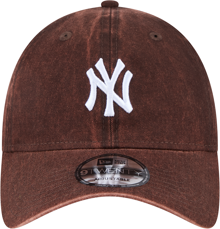 New Era 9Twenty MLB Snow Wash New York Yankees Burnt Wood