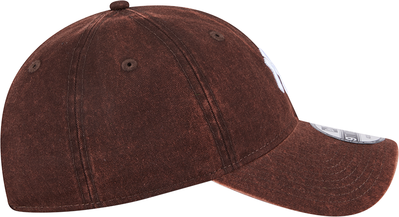 New Era 9Twenty MLB Snow Wash New York Yankees Burnt Wood