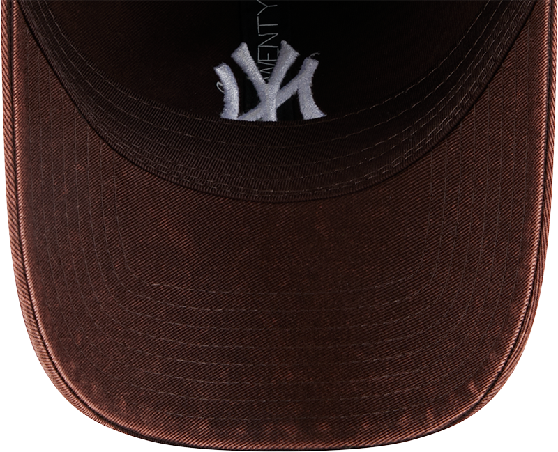 New Era 9Twenty MLB Snow Wash New York Yankees Burnt Wood