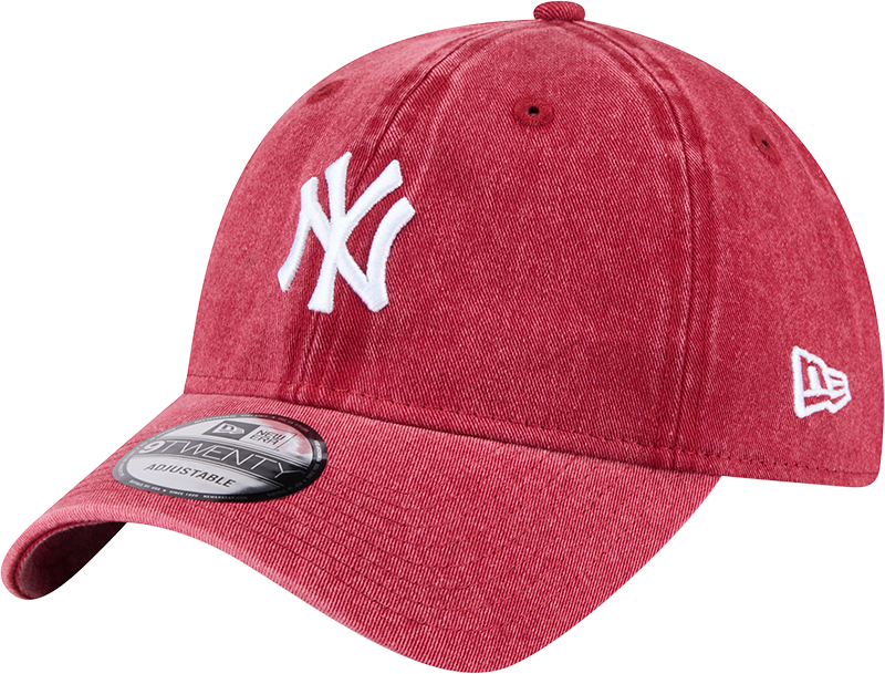 New Era 9Twenty MLB Snow Wash New York Yankees Hot Red