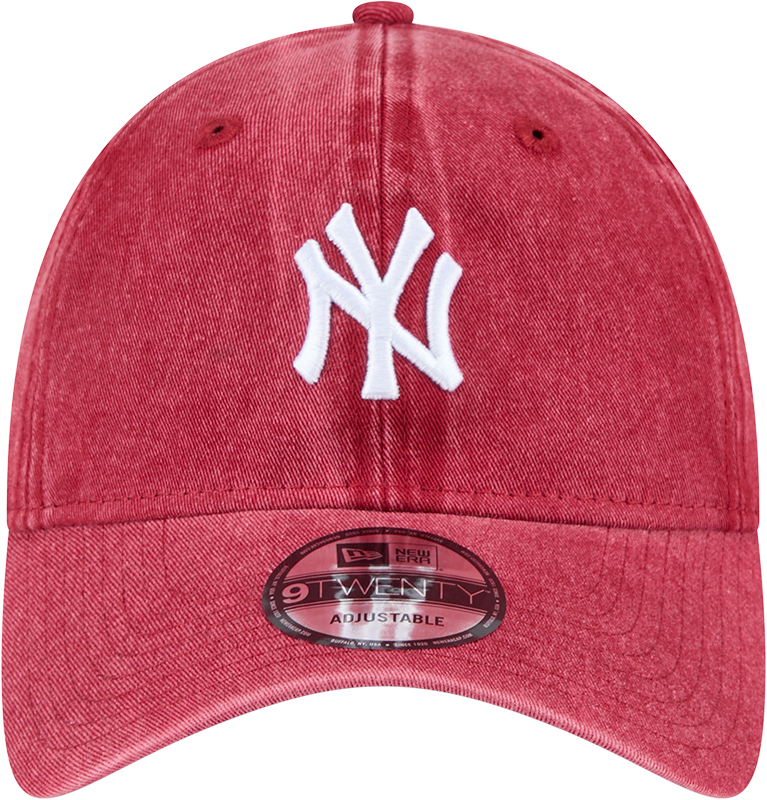 New Era 9Twenty MLB Snow Wash New York Yankees Hot Red