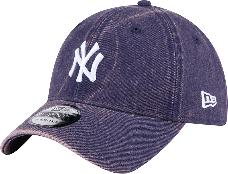 New Era 9Twenty MLB Snow Wash New York Yankees Light Navy