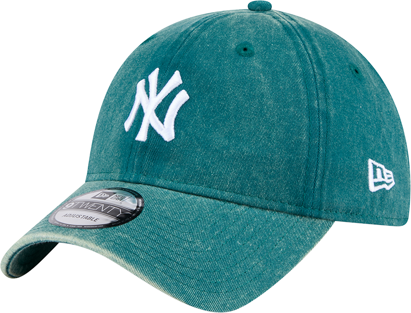 New Era 9Twenty MLB Snow Wash New York Yankees Midnight Green
