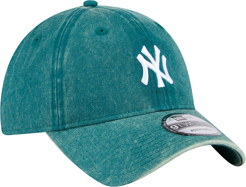 New Era 9Twenty MLB Snow Wash New York Yankees Midnight Green