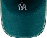 New Era 9Twenty MLB Snow Wash New York Yankees Midnight Green