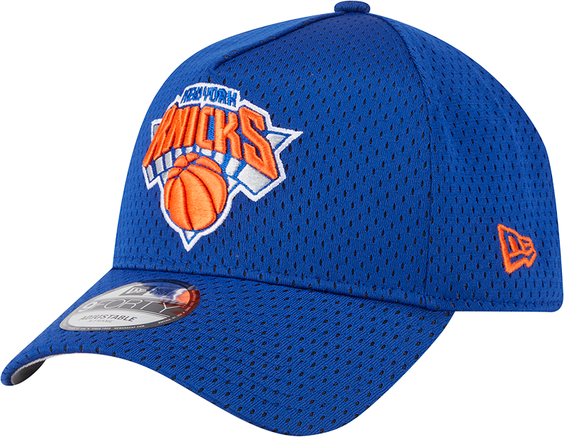 New Era 9Forty A-Frame NBA Basketball Mesh New York Knicks Royal