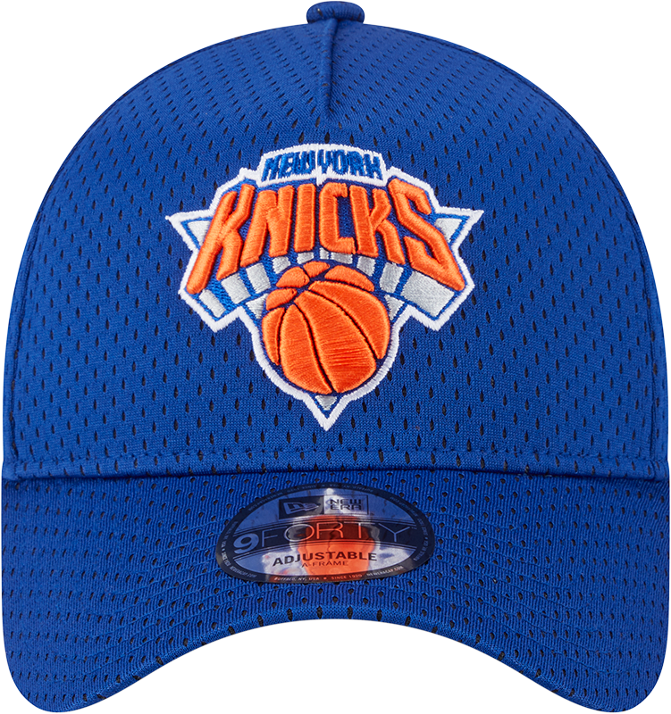 New Era 9Forty A-Frame NBA Basketball Mesh New York Knicks Royal