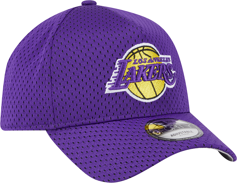 New Era 9Forty A-Frame NBA Basketball Mesh Los Angeles Lakers Purple