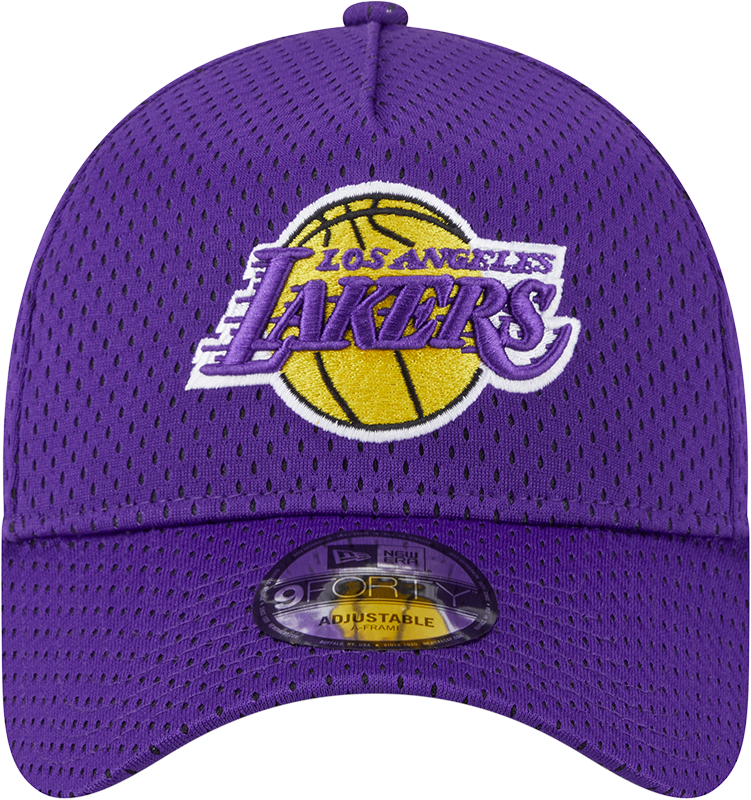 New Era 9Forty A-Frame NBA Basketball Mesh Los Angeles Lakers Purple