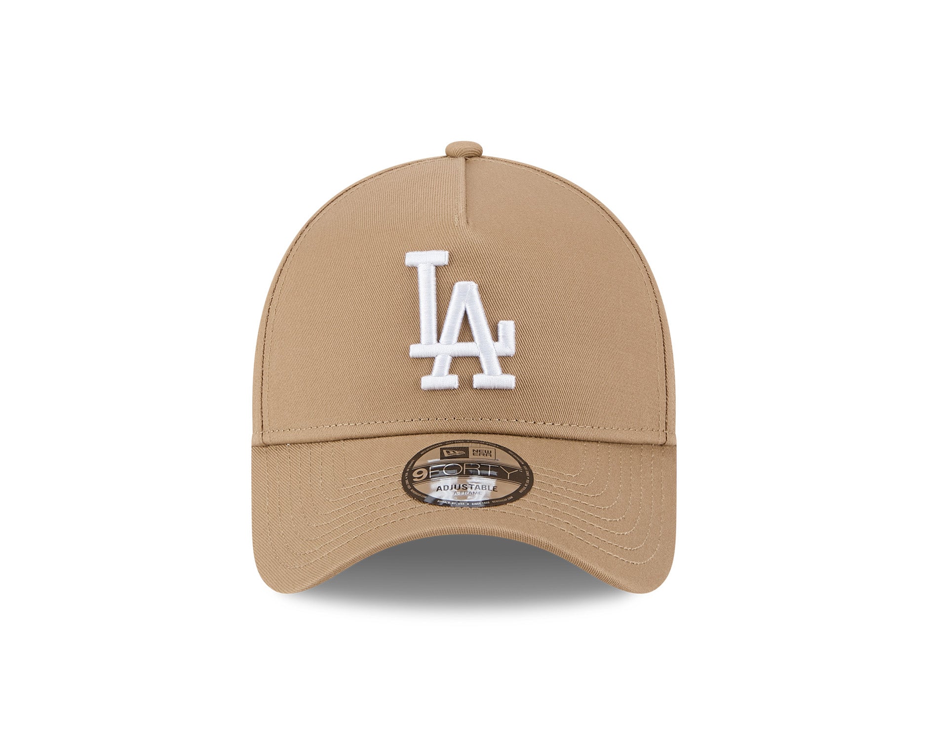 New Era Kids 9Forty A-Frame MLB Los Angeles Dodgers Seasonal Khaki